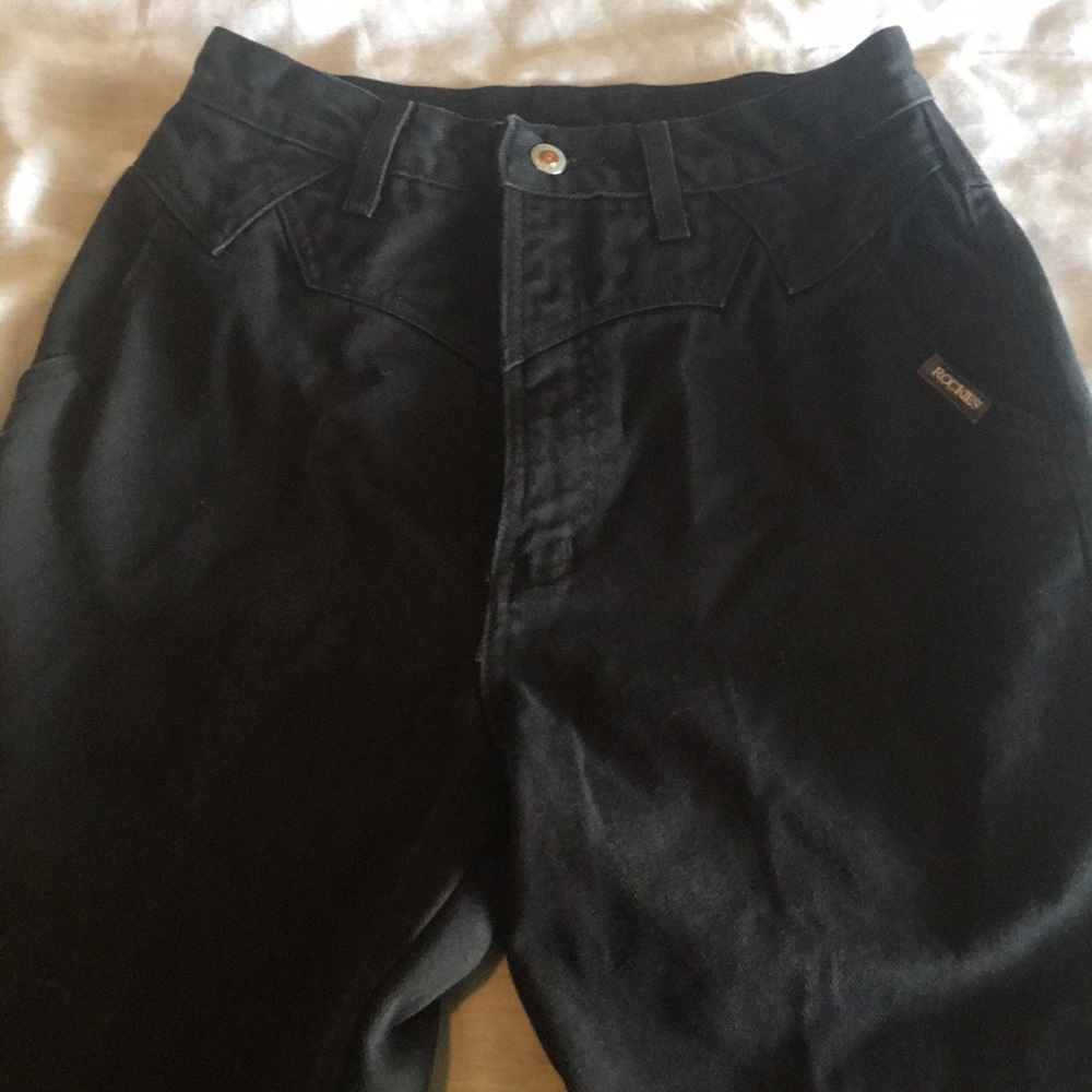 Vintage Rockies Authentic Black Jeans. Size 9